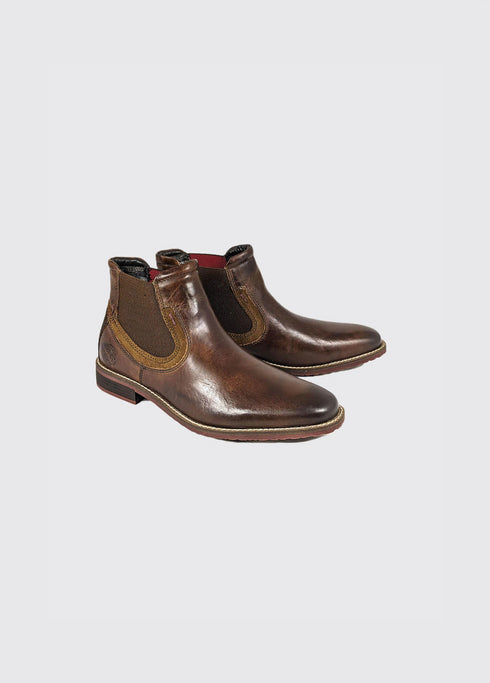 Dubarry Men's Santos Chelsea Boot - Tan 4722-07